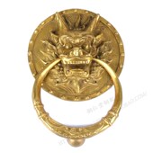 仿古龙头门环铜拉手实木门大门把手古典建筑庭院木门兽头拉环