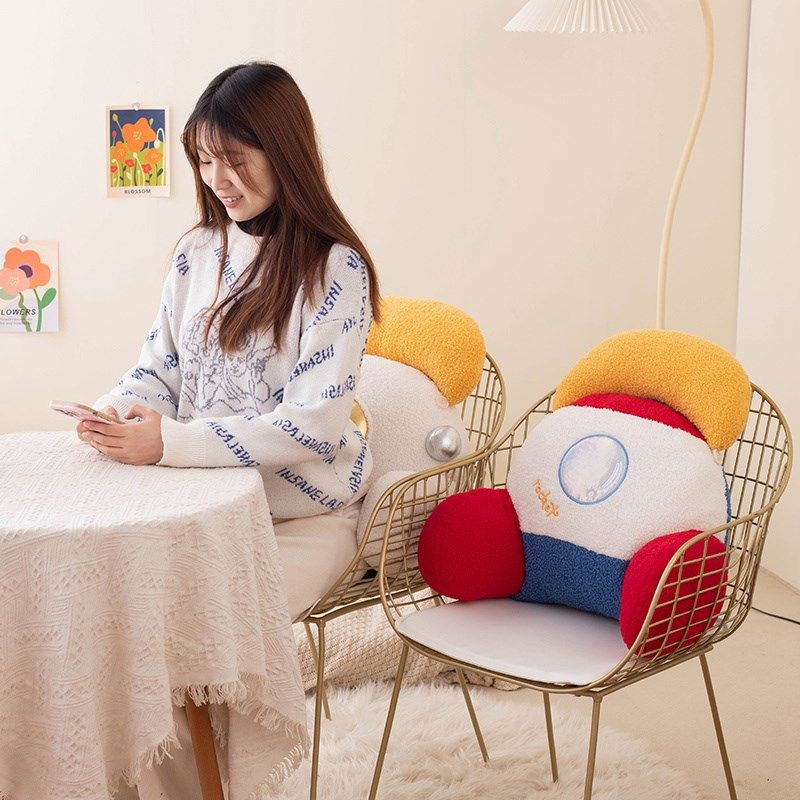 创意宇航员床头靠垫软包大靠背床上枕头沙发抱枕护腰垫孕妇床靠女
