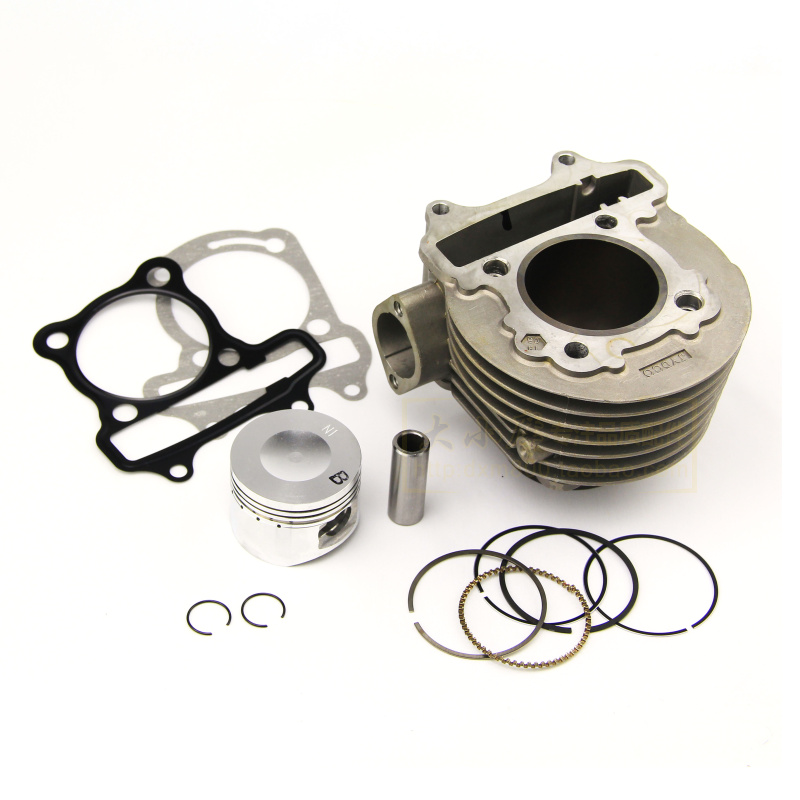 踏板车豪迈GY6125套缸150气缸体125扩缸150套缸总成ATG环套缸活塞