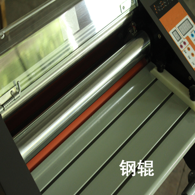 FM-覆膜机(钢辊) 内加热覆膜机 封口机 冷裱机 标准工作台 毛重2k