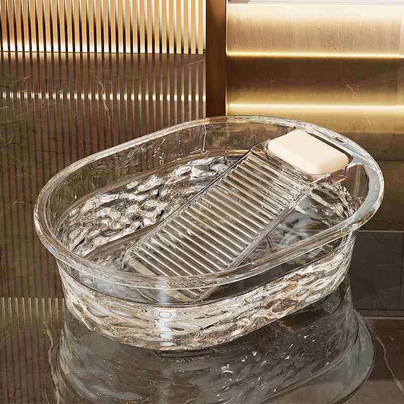 茶洗衣盆带搓衣板一体式盆家用大号塑料盆洗衣桶加厚耐用,家庭/个人清洁工具,脸盆,淘宝优惠券,粉丝福利购,淘宝优惠卷