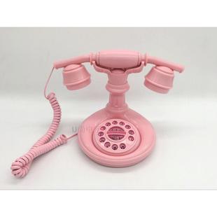 创意酒店用可爱复古电话机卡通电话家用固话有线座机 包邮 个性 时尚