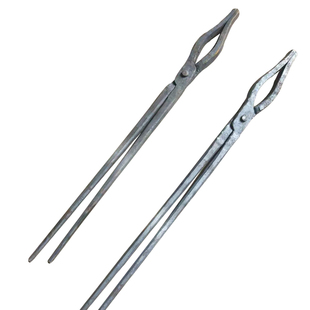 铸铁坩埚钳实验室熔炉冶炼铸造浇铸金属厘米石墨坩埚钳