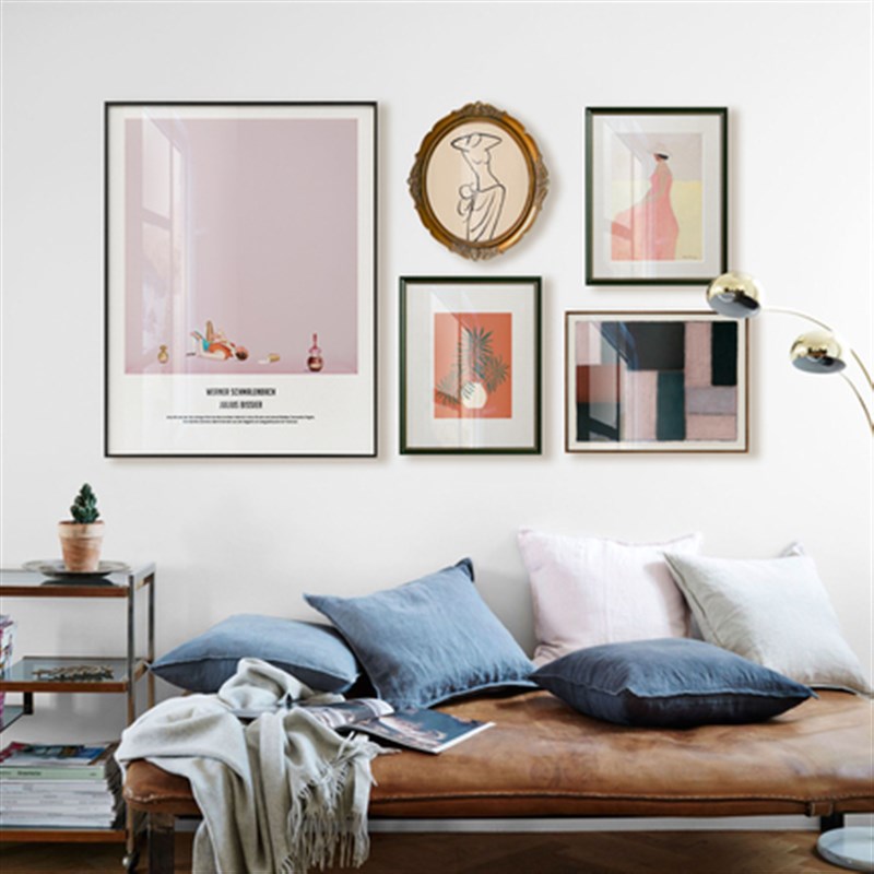 趣味人生高档人物画客厅沙发背景墙装饰画欧式复古艺术挂画