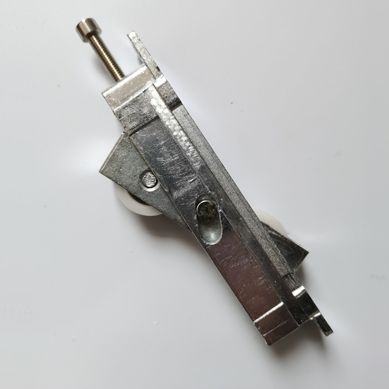 铝合金推拉门型地滑轮锌合金压铸滚轮玻璃老款阳台推拉移门五金