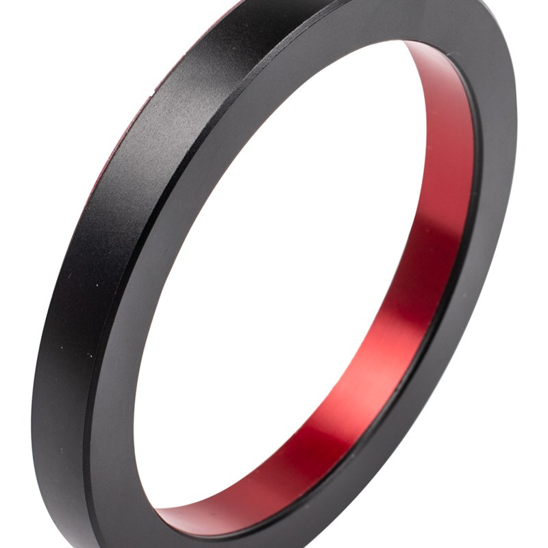 自粘式免打孔滑联连动新极简窄框玻璃推拉移门色环形铝合金拉手