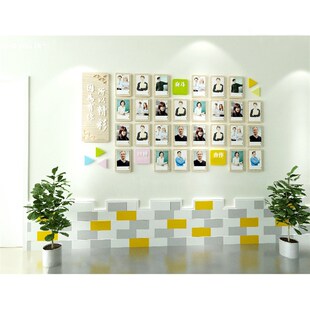 幼儿园教师风采文化师资形象简介绍照片形象展示墙装饰培训构