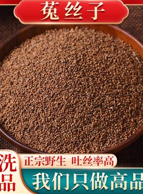 野生菟丝子道地内蒙兔丝子泡水菟丝子泡茶喝中药材另售韭菜籽枸杞