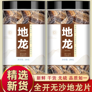 地龙干中药材整条新货干蚯蚓无硫整个白颈广地龙片无泥沙土地龙干