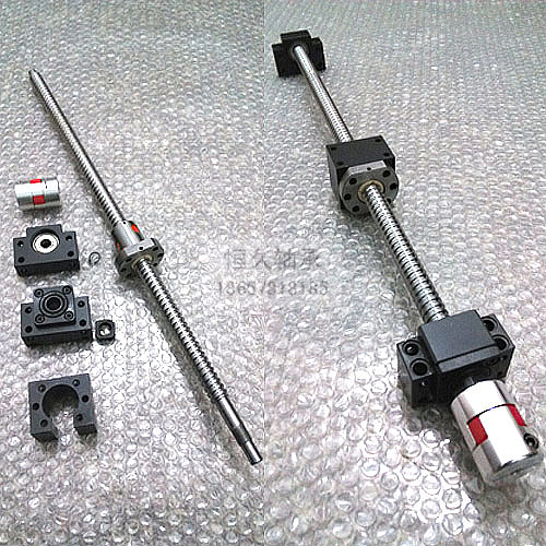 滚珠丝杆丝杠SFU1605 2005等 成套出售 全套一套按长度计算价格