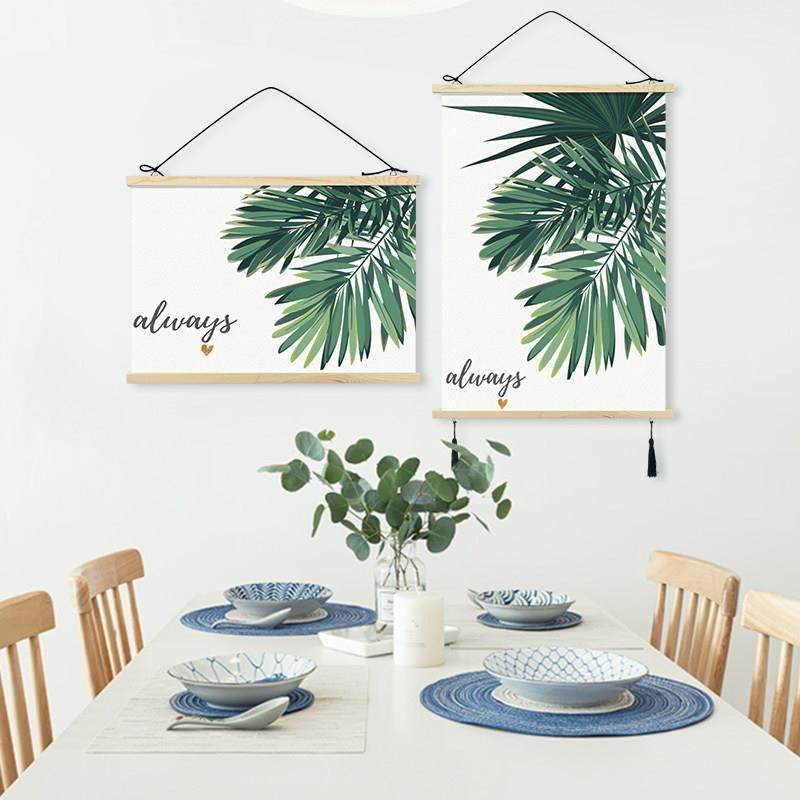 餐厅装饰画现代简约挂画客厅入口餐厅表箱电箱挡大尺寸卧室画