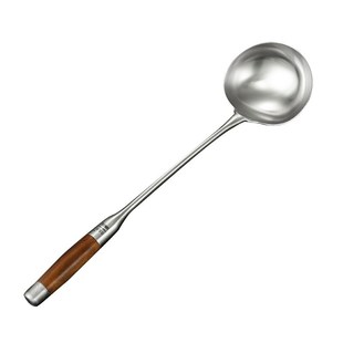 勺子炒勺厨师食品级大长炒菜八两勺商用食堂打菜