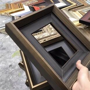 巴西黄杨木天隆出口古典欧式复古油画框实木定制相框镜框