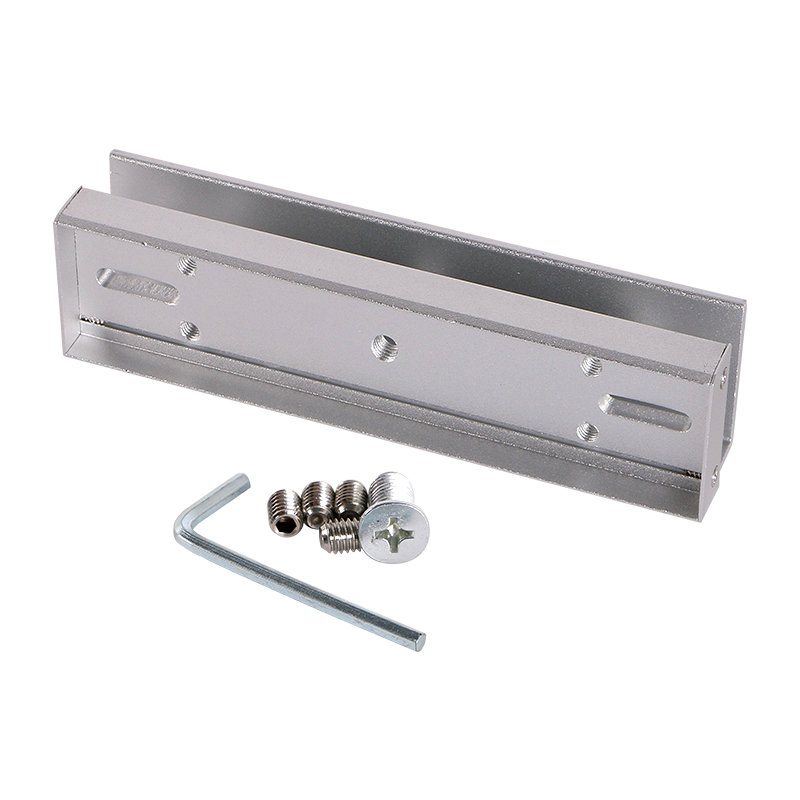 ZUCON祖程 2公斤磁力锁U型支架 磁力锁玻璃门夹 磁力锁配门夹