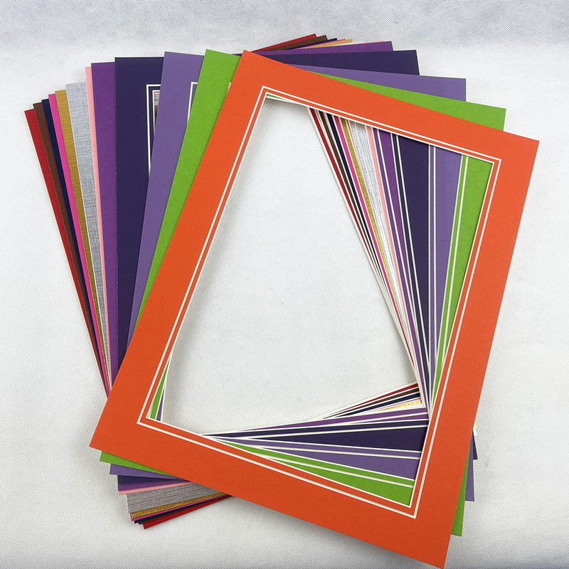 2张装纸框 相框 裱儿童画裱画框K美术作品框槽单框