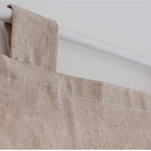 布艺门素色纯色棉麻布帘隔断半帘挂帘柜帘窗帘帘子