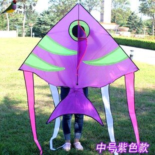 潍坊风筝   长尾燕鱼风筝  工厂直销 大尺寸 中尺寸 小风易飞