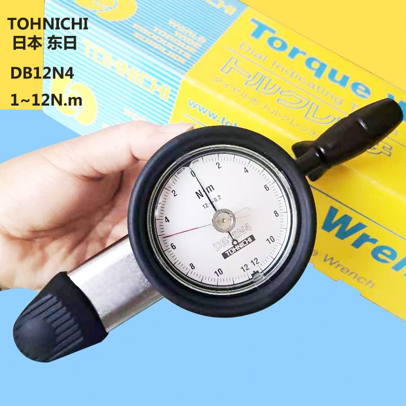日本东日TOHNICHI刻度盘式扭力扳手 DB12N4  1-12N.m(10-120kg)