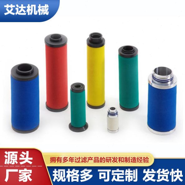 艾达 E30412XA空压机空气精密滤芯1617704005 后置空压机精密滤