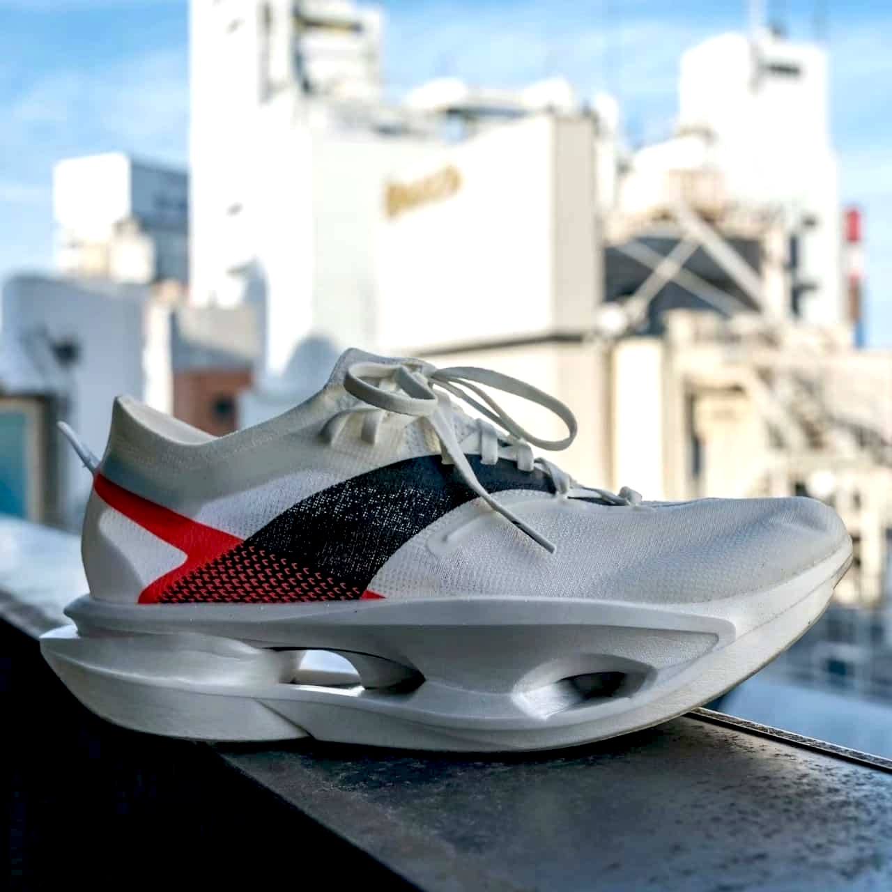 飞电5U碳板跑鞋透气男生跑步