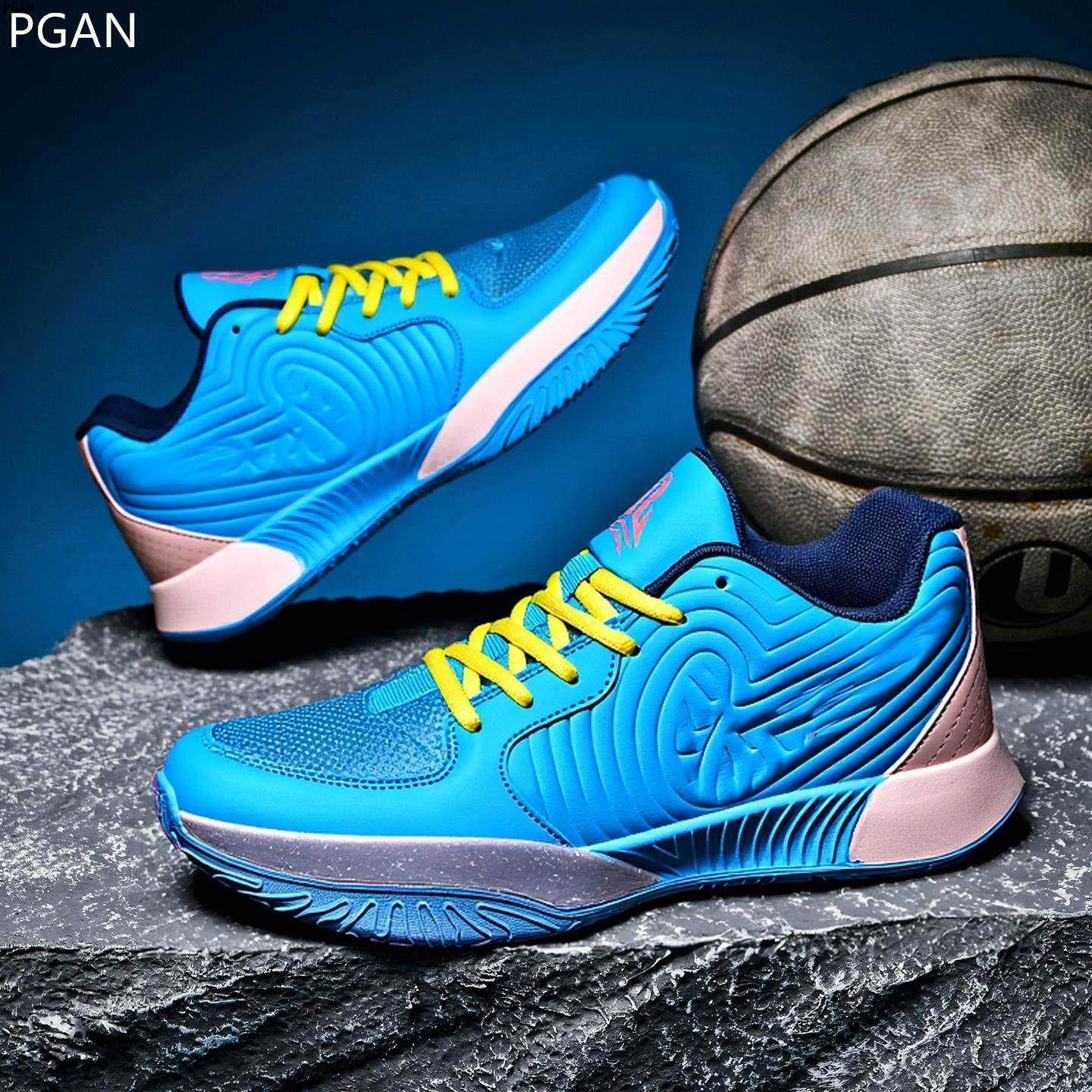 莫兰特二代篮球鞋儿童耐磨防滑摩擦有声音网面透气球鞋小学生男童