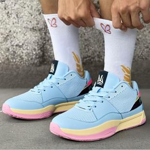 莫兰特一代篮球鞋男儿童小码小学生青少年实战摩擦有声音球鞋男童