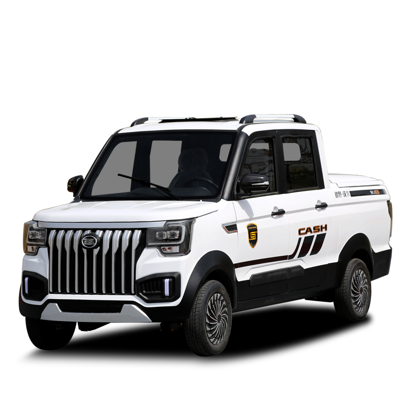 电动四轮车c成人双排皮卡车z油电两用J新能源代步车家用轿车货车