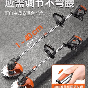 割草神器锂电割草机小型家用除草机手持T电动多功能打草 销充电式