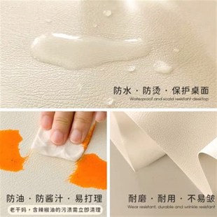 桌面垫隔热垫耐温圆形桌垫餐桌布防水防油台面保护垫桌子遮盖布