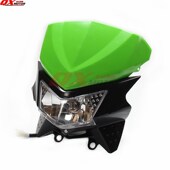 适用 9款 越野摩车改装 前大灯鬼脸灯罩