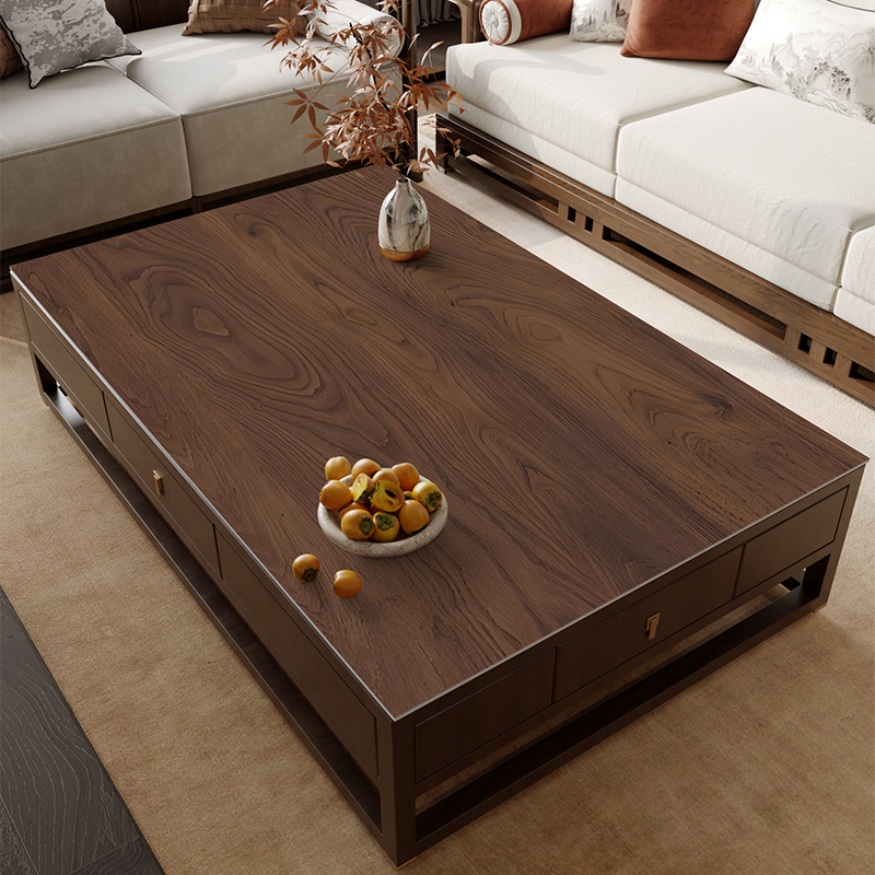 仿木纹茶几桌垫色电视柜防水防油免洗桌布客厅餐桌垫边柜台布