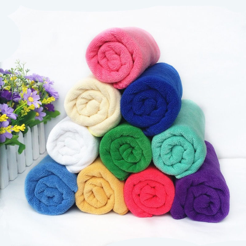 2条纤维加厚擦车理发店美容院专用包头毛巾吸水不掉毛干发巾