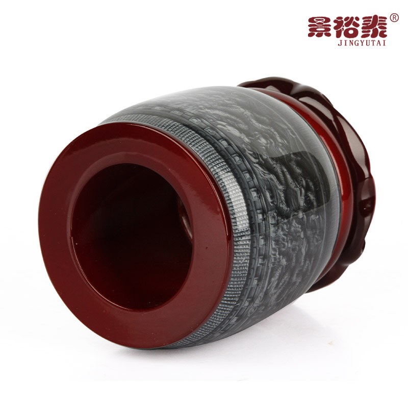 景裕泰九龙壁创意办公桌笔筒文房四宝书房书桌摆件教师节礼品