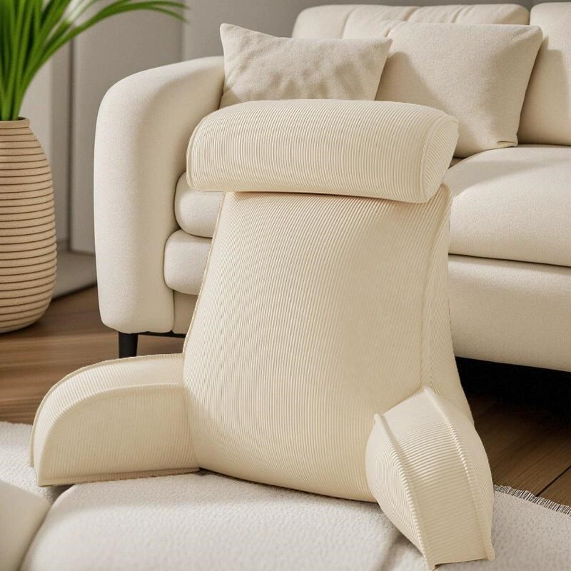 床头大靠背垫靠枕软包沙发飘窗孕妇喂奶护颈护腰靠垫床上靠背枕垫