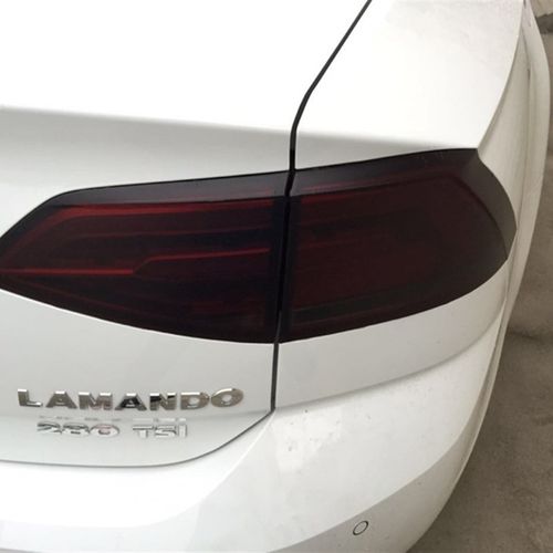 大众新迈腾 速腾大灯尾灯膜 熏黑尾灯膜改装磨砂亮深浅黑车灯贴纸