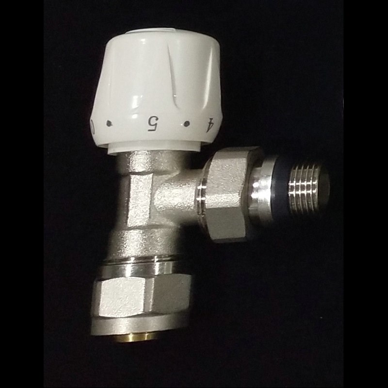 暖气片等径异径铜外丝温控PPR铝塑管镀锌管用 接头管件直角