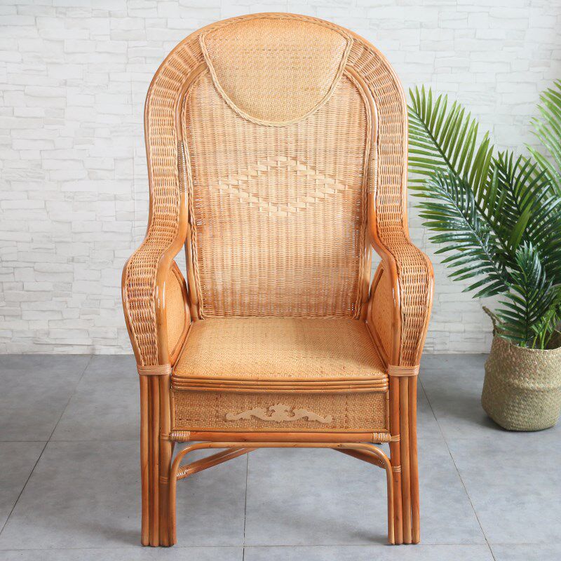 真藤椅子办公椅靠背椅家用休闲滕椅舒适久坐电脑椅天然藤编织,住宅家具,其它椅子,淘宝优惠券,粉丝福利购,淘宝优惠卷