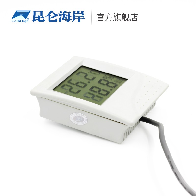 昆仑海岸 大屏显示网络输出暖通级温湿度变送器传感器 JWST-10