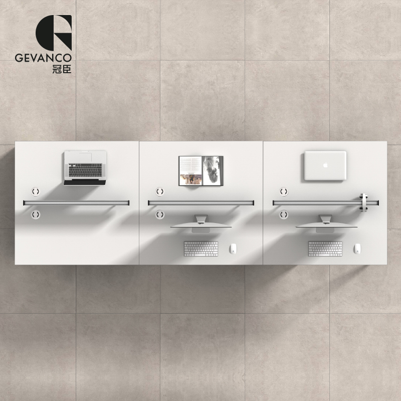 冠臣办公桌现代屏风 工作位2人员工位职员办公桌椅家具