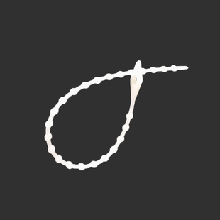 珠型扎带松式圆珠反复使用珠型尼龙绑扎带活动扣用拆卸