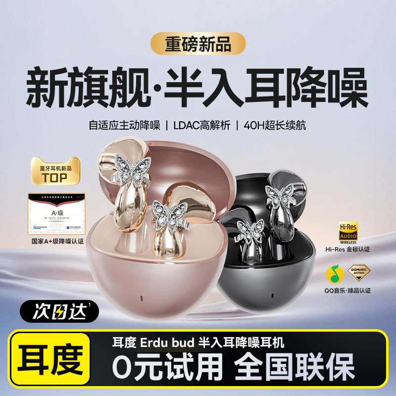 App地图定位防丢】精美蝴蝶耳饰