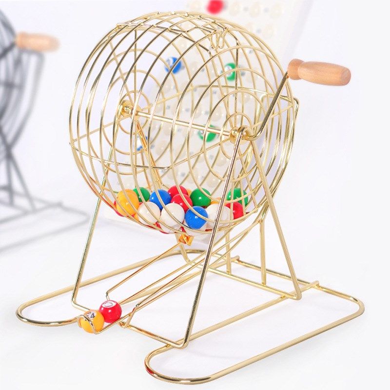 宾果摇奖道具手动选号年会活动摇号摇奖商家活动手摇抽奖