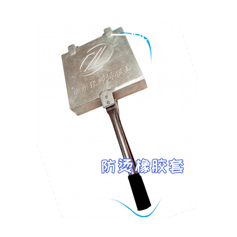 三角粑米粑圆型雪米糕模具纯铝不粘锅送配方小吃玉米粑甜糕饼机锅