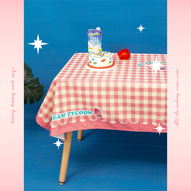 左咸敦道爱桌布茶几布餐桌防水绒布长方形宿舍书桌布洗,居家布艺,桌布,淘宝优惠券,粉丝福利购,淘宝优惠卷