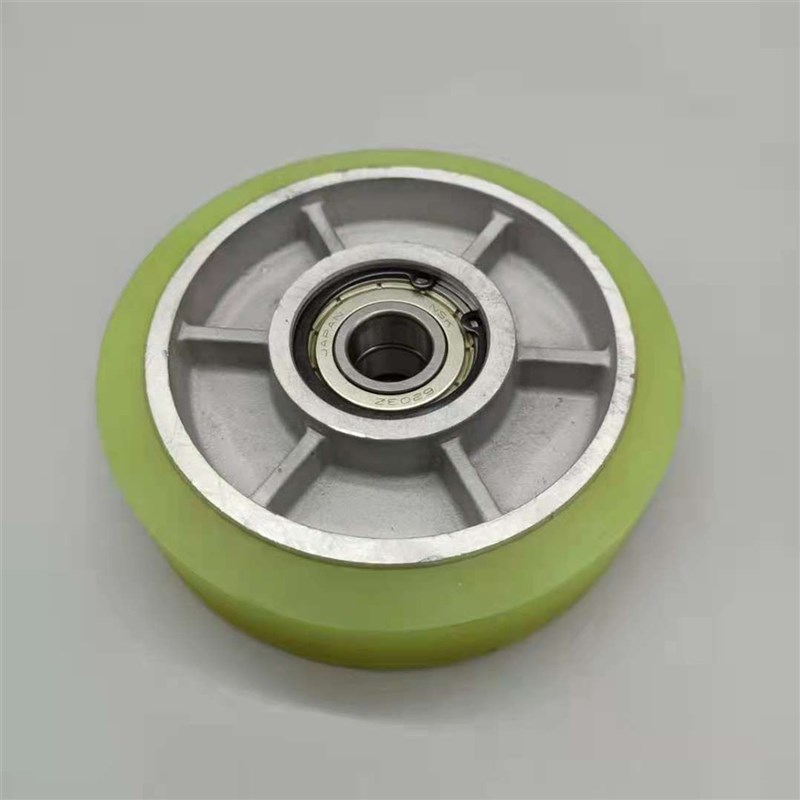 西子奥的斯扶手带涨紧轮扶梯压带轮导靴轮0*0*20摩擦轮