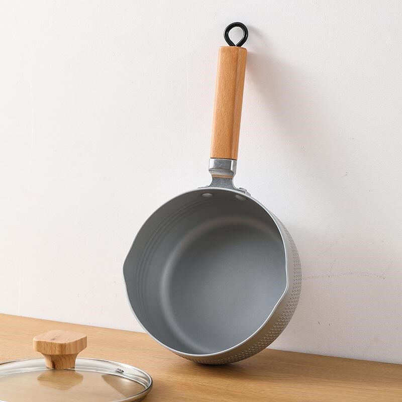 奶锅加厚雪平锅煮汤煮面锅燃气灶辅食锅粘锅