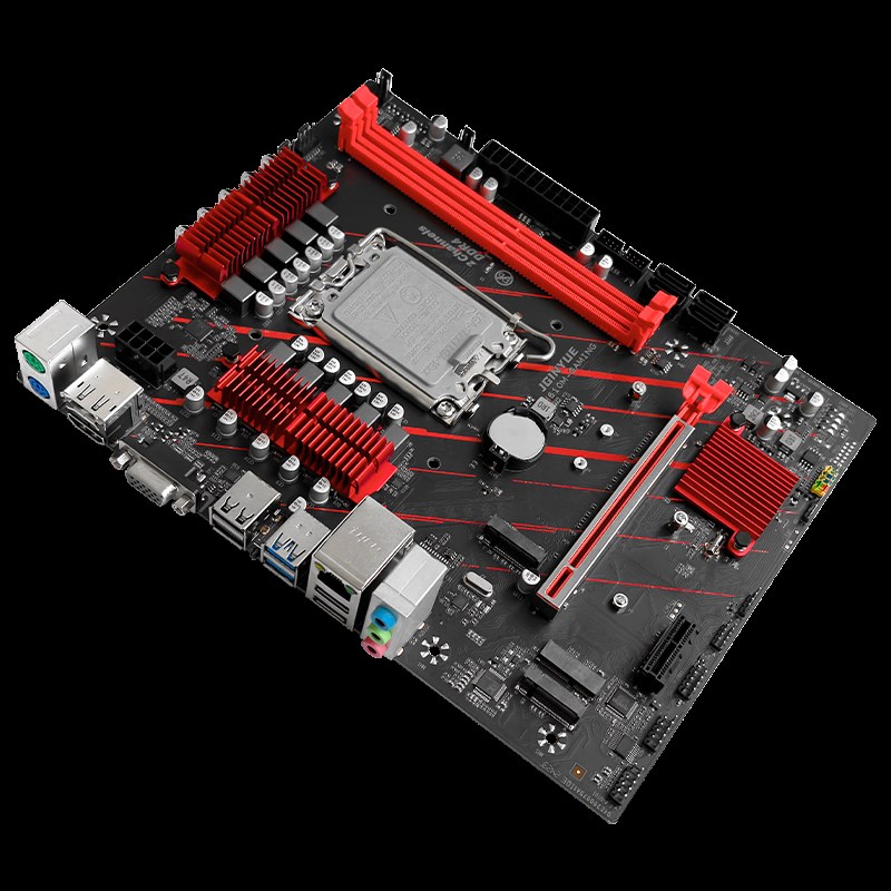 精粤H610主板cpu内存套装D4酷睿i3 12100 12100F i5 12400 12400F