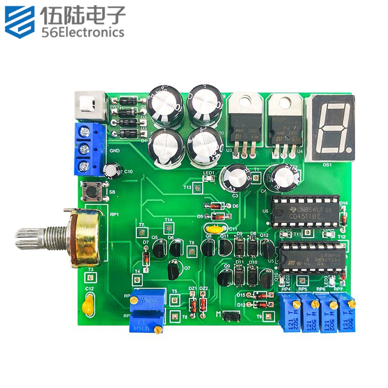 PWM直流电机驱动控制电路故障检修板电技能竞赛套件JS-56-225