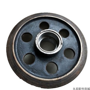 艾禾导向轮新款加大履带收割耕田张紧轮浙江中联农用械