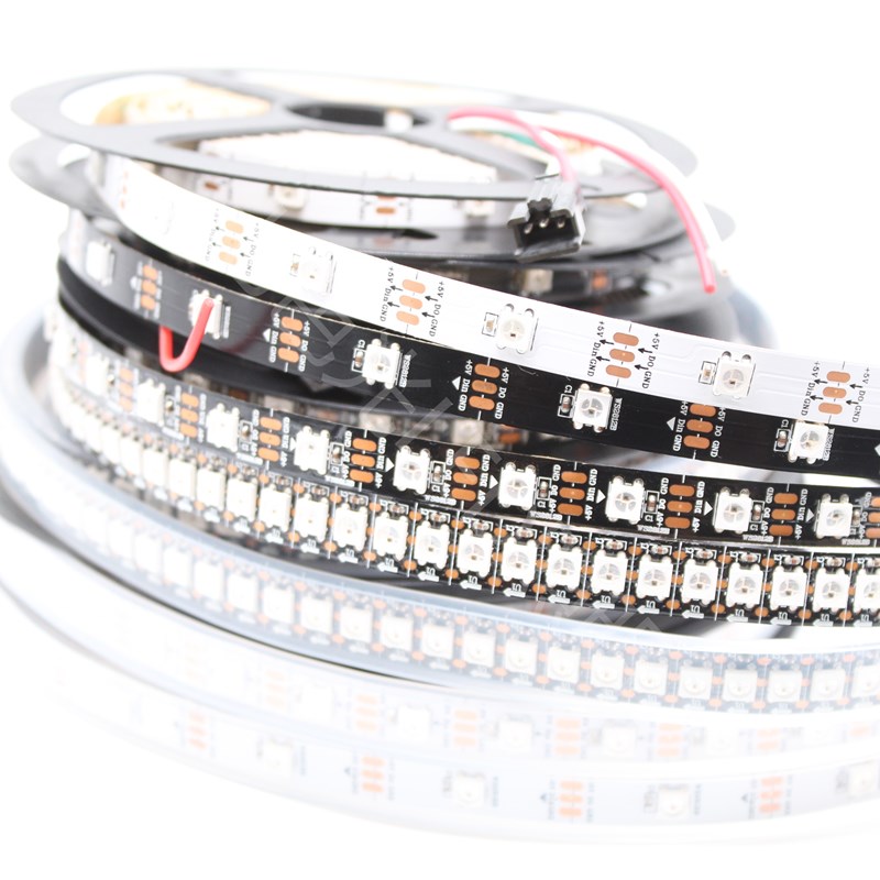 5VLED灯带WS28B幻彩灯内置IC炫彩单点单控室内酒店装饰